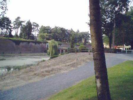 un morceau de rempart de lequesnoy